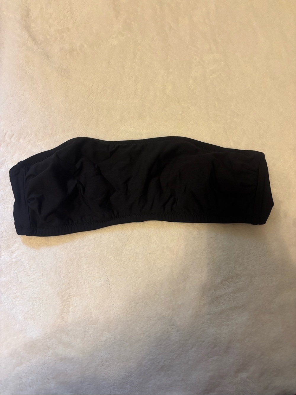 J. Crew Black Bandeau Top